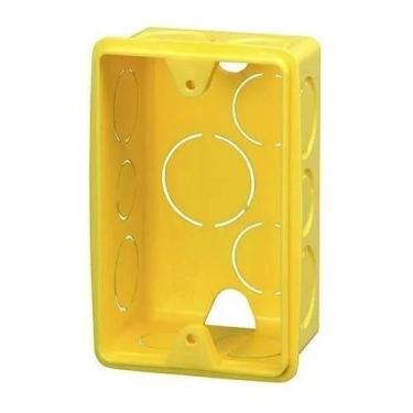 Imagem de Caixa de Luz 4x2 Amarela - Metasul