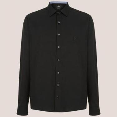 Imagem de Camisa Slim Dudalina Trico Lisa Masculino-Masculino