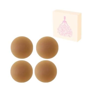 Imagem de Protetores De Mamilo De Silicone Ultrafinos Reutilizáveis 2 Pares Ades