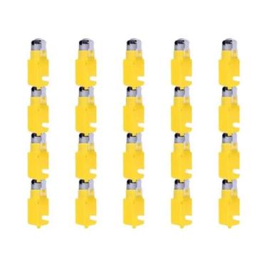 Imagem de Motor De Engrenagem TT De Eixo Duplo DC 3-12V Para Carro Robô Intelige