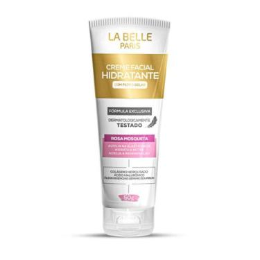 Imagem de Creme facial 50g hidratante com filtro solar - la belle paris