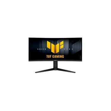 Imagem de Monitor Gamer Curvo ASUS TUF 34"", WQHD, 250Hz, 0.5ms, Fast VA, FreeSync Premium, Altura Ajustável, Som Integrado, Preto - VG34WQML5A