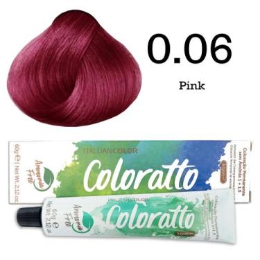 Imagem de Coloração Coloratto 0.06 Pink  Itallian Color - Itallian Hairtech
