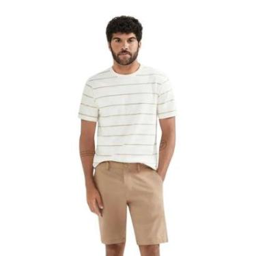 Imagem de Bermuda Hering Chino Reta Em Sarja Masculina-Masculino