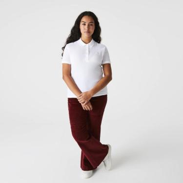 Imagem de Camisa Polo Lacoste em Piqué de Algodão com Stretch Feminina-Feminino