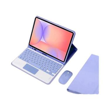 Imagem de Capa Com Teclado Para Samsung Galaxy Tab S10 Lite 10.9 Polegadas SM-X4