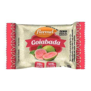 Imagem de Goiabada Flormel Zero Açucar 20g-Unissex