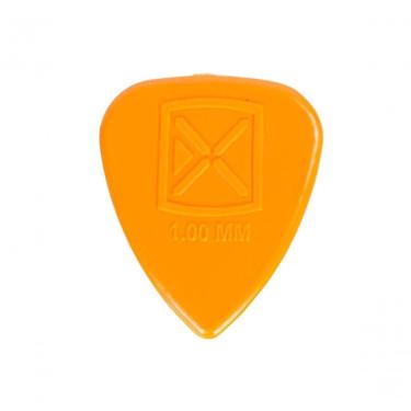 Imagem de Palheta para Instrumento Musical PLP100OG Espessura 1,00MM Pacote com 20 Unidades Laran...