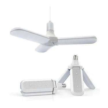 Imagem de Lâmpada LED Econômica Design Ventilador 60W Fluxo Luminoso 3500 Lm 180 Leds Branco OEM