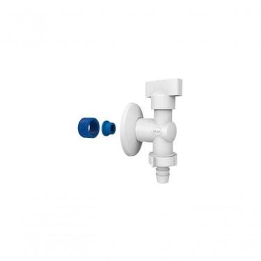 Imagem de Torneira Multiuso 1-4 Volta 1-2-3-4 para Máquina de Lavar em Plástico ABS com Redutor d...