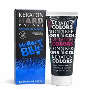 Imagem de Tonalizante keraton hard colors heroes blue 100g - KERT
