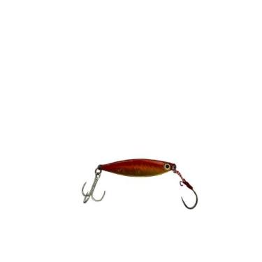 Imagem de Isca artificial super iscas  metal acu 6.3cm 20g (fundo), Yellow orang