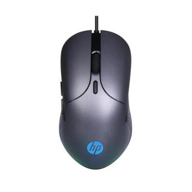 Imagem de Mouse Gamer HP M280 RGB 6 Botões 2400 DPI Chumbo