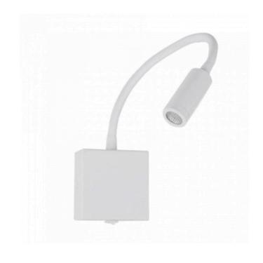 Imagem de Arandela Led Evy Flexível 3W 3000K Branca Bivolt - MB Led - 2054