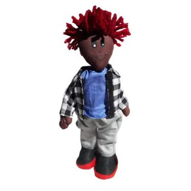 Imagem de Boneco Negro articulado - Negras Bonecas