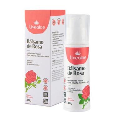 Imagem de Sérum bálsamo hidratante facial 30g Natural Vegano Livealoe
