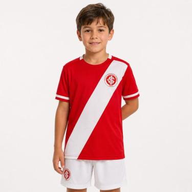 Imagem de Camisa Internacional Layer Infantil Vermelha - Legend, 8 ANOS