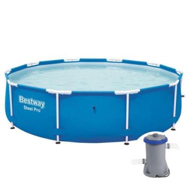 Imagem de Piscina Estruturada Bestway 56677 Steel Pro 4678L Com Filtro Bestway 5