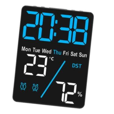 Imagem de Despertador Digital Mesa Kapbom Data Temperatura Snooze