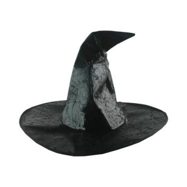 Imagem de Chapéu Preto Pontudo De Bruxa/Mago Para Halloween, COSPLAY E Festas De
