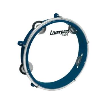 Imagem de Pandeiro liverpool 8 abs infantil azul