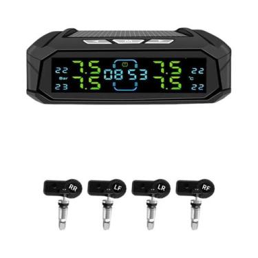 Imagem de Sistema Inteligente De Monitoramento De Pressão De Pneus Solar TPMS Co
