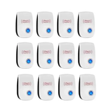 Imagem de Repelente Ultrassônico De Pragas Pest Reject 2/12pcs Para Ratos, Barat