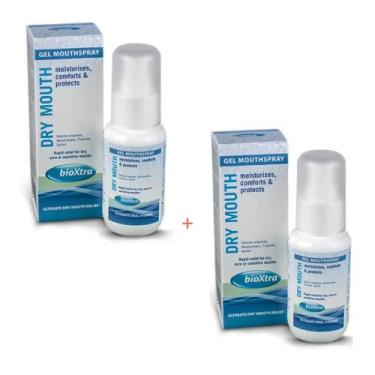 Imagem de Kit 2 Spray Simulador de Saliva 50ml Bioxtra Boca Seca