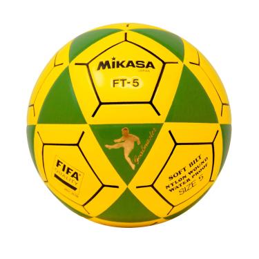 Imagem de Mikasa Bola de futebol FT5 Goal Master, verde/amarelo, tamanho 5