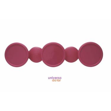 Imagem de Cabide Infantil Tramontina Bola em Polietileno Amarelo