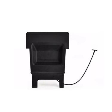 Imagem de Acabamento Tampa Spoiler Astra Dianteiro Direito Preto