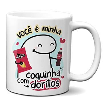 Imagem de Caneca Flork Namorados Você É Minha Coquinha Com Doritus (Branca)