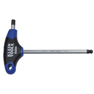 Imagem de Klein Tools Chave sextavada esférica de 8 mm, puxador em T Journeyman, 15,24 cm JTH6M8BE