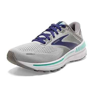 Imagem de Brooks Adrenaline GTS 22 Alloy/Blue/Green 11.5 D - Wide