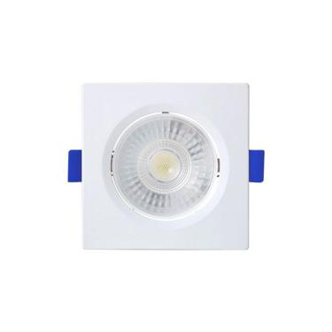 Imagem de Spot de Led Blumenau MR16 Quadrado 6W Bivolt - 4100K Luz Neutra