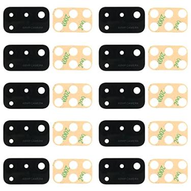 Imagem de Acessórios telefônicos de Yunchao 10 pcs de volta lente de câmera para OPPO A93 5G PCGM00 Pehm00 Substituição do telefone celular