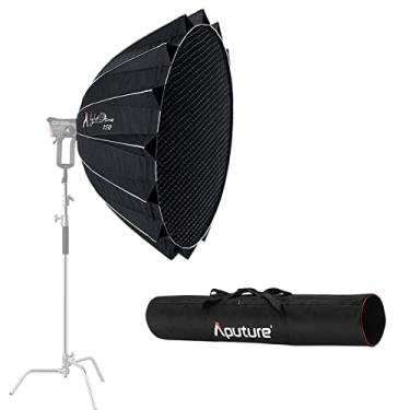 Imagem de Aputure Light Dome 150 Grande abertura de 59" com Softbox de 32,5" de profundidade, modificador de iluminação Bowens Mount para criação de conteúdo, entrevistas e fotografia de retrato