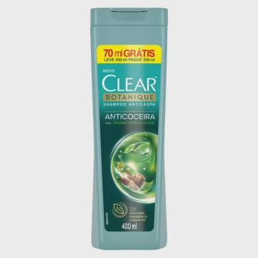 Imagem de Shampoo anticaspa clear botanique anticoceira leve 400ML pague 330ML