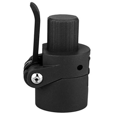 Imagem de conector de alça dobrável,Base de poste dobrável, substituição de base de poste de scooter elétrica, para scooter elétrica Xiaomi M365 (preto)