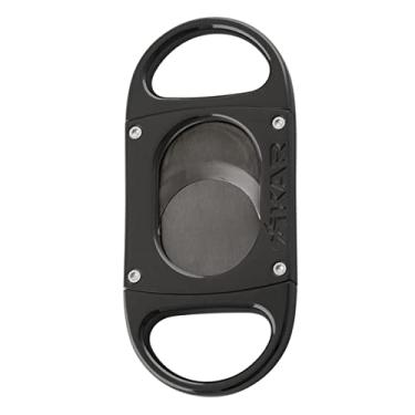 Imagem de Cortador charutos XIKAR M8 lâmina dupla metal preto