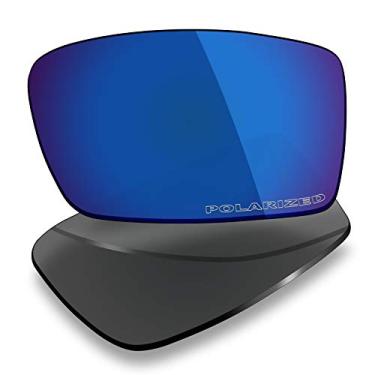Imagem de Mryok Lentes de reposição para Oakley Gascan OO9014 - Opções, Polarizado anticorrosão da água do mar - azul pacífico, One Size