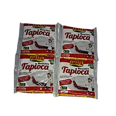 Imagem de kit c 4 Massa de Tapioca Amafil 500 GR