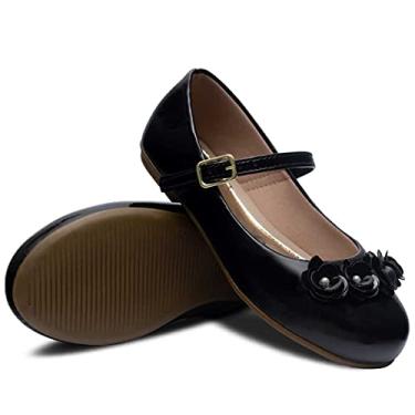 Imagem de Sapatilha Infantil Feminina Moda 205 (32, Preto)