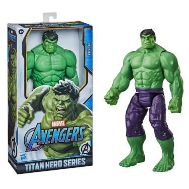 Imagem de Boneco Do Hulk 30cm Titan Hero Marvel Avengers E7475 Hasbro
