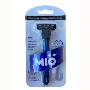 Imagem de Aparelho de Barbear Recarregável Mió 3 Lâminas com 1 Unidade