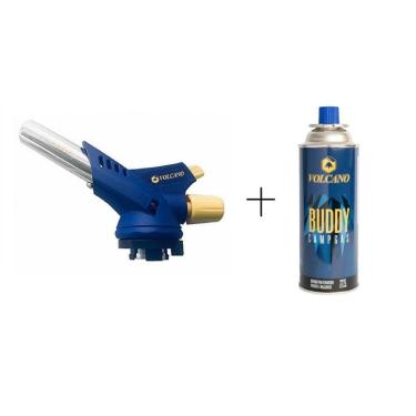 Imagem de Maçarico Uso Culinário Portátil C/ Regulagem + 01 Gás Butano