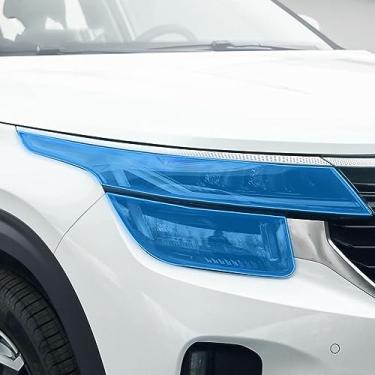 Imagem de LAVIYE Farol exterior do carro Boutique Anti-risco TPU PPF película protetora Anti-risco reparação filme refit, para Kia Seltos 2023