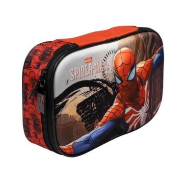 Imagem de Estojo Box 100 Lápis Spider Man Homem Aranha 3D Xeryus 10976