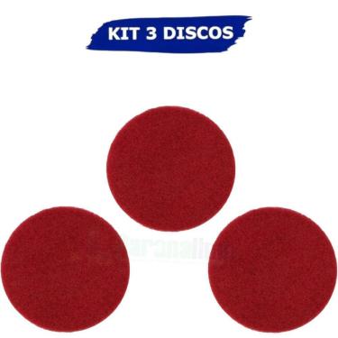 Imagem de 3 Disco Limpeza Verde 410Mm Enceradeira Scotch-Brite 3M