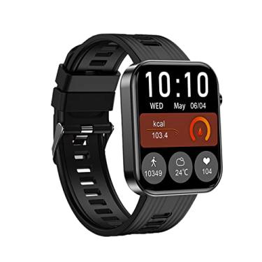 Imagem de Hosioe FW10 1,96'' Smartwatch BT5.0 Relógio inteligente IP67 à prova d'água Rastreador de fitness Relógio multifuncional MP3 Music Watch Compatível com Android iOS